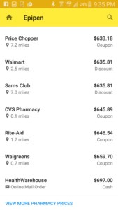 Mylan price gouging